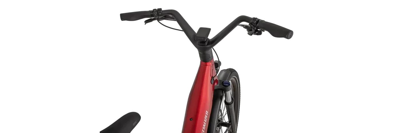 אופני עיר חשמליים Como 4.0 Nb Redtnt/Silrefl M