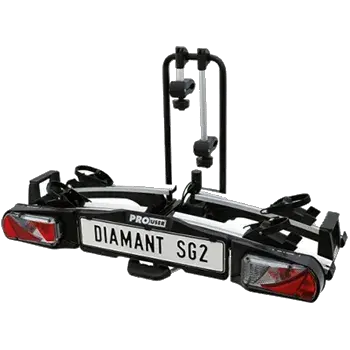 מתקן אופניים לרכב מתקפל מסוג "מגש" 2 זוגות Diamant SG2