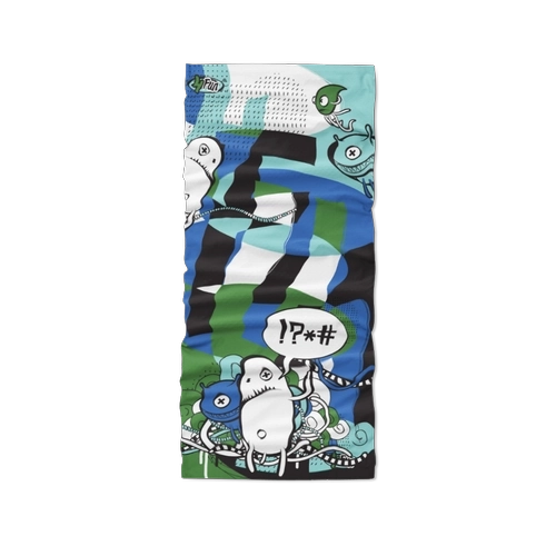 בנדנה/באף כחול/ירוק  FUN-4