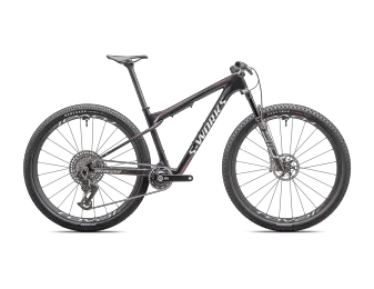 אופני הרים שיכוך מלא שחור/אדום S-Works Epic World Cup XL