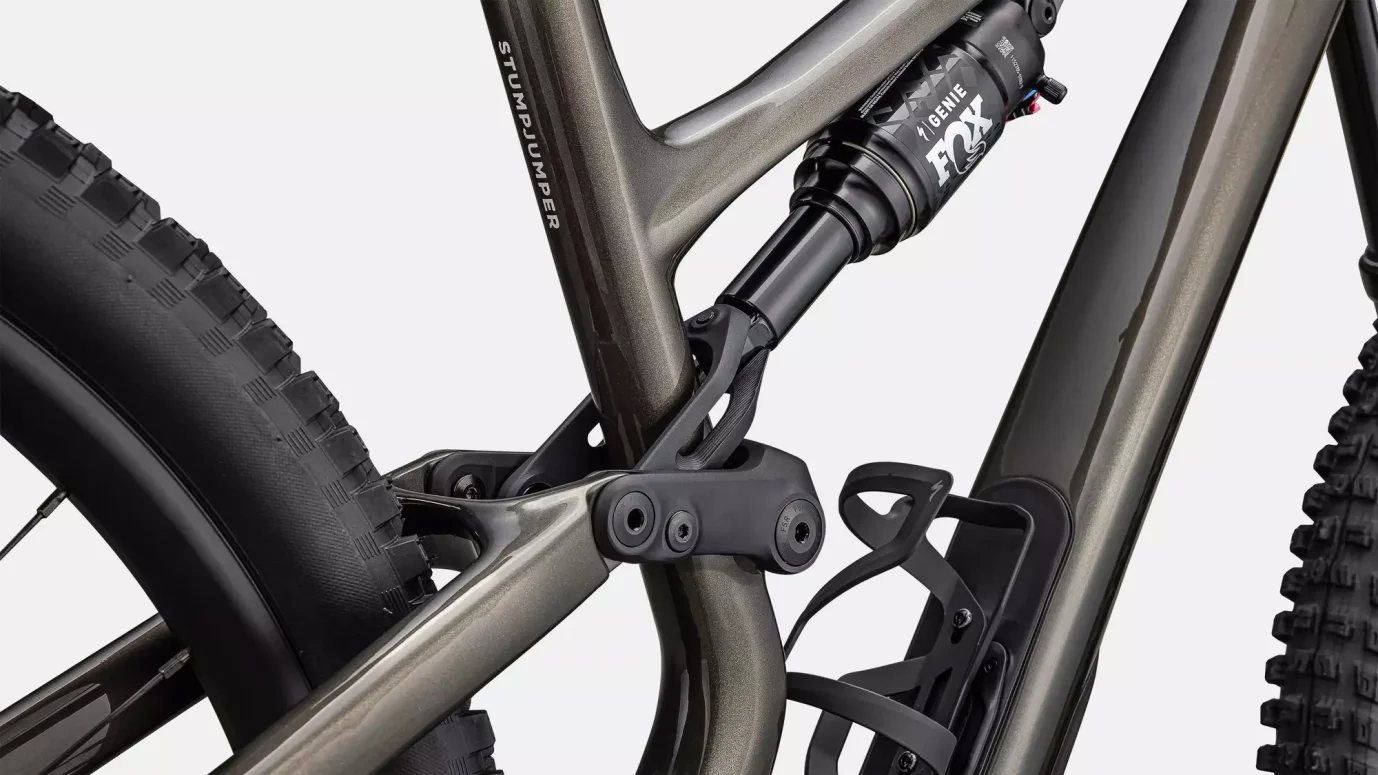 אופני הרים שיכוך מלא Stumpjumper 15 Expert Gun/Wht S4