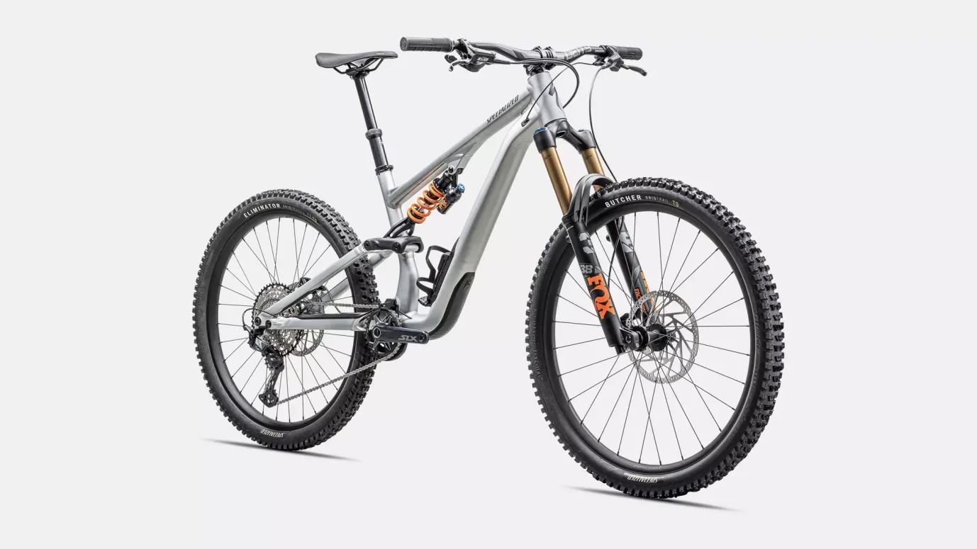 אופני הרים שיכוך מלא StumpJumper 15 FOX COIL ALLOY BRSH/LQDMET/CSTBLU S3