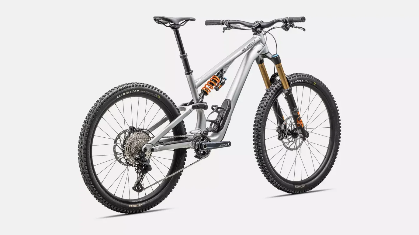 אופני הרים שיכוך מלא STUMPJUMPER 15 FOX COIL ALLOY BRSH/LQDMET/CSTBLU S2
