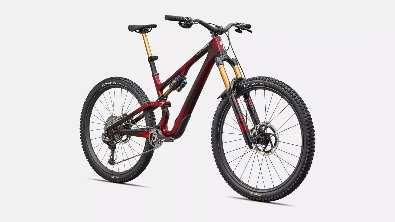 אופני הרים שיכוך מלא STUMPJUMPER 15 EVO S-Works DI2 SLDMET/REDSKY/BRSHCP S4
