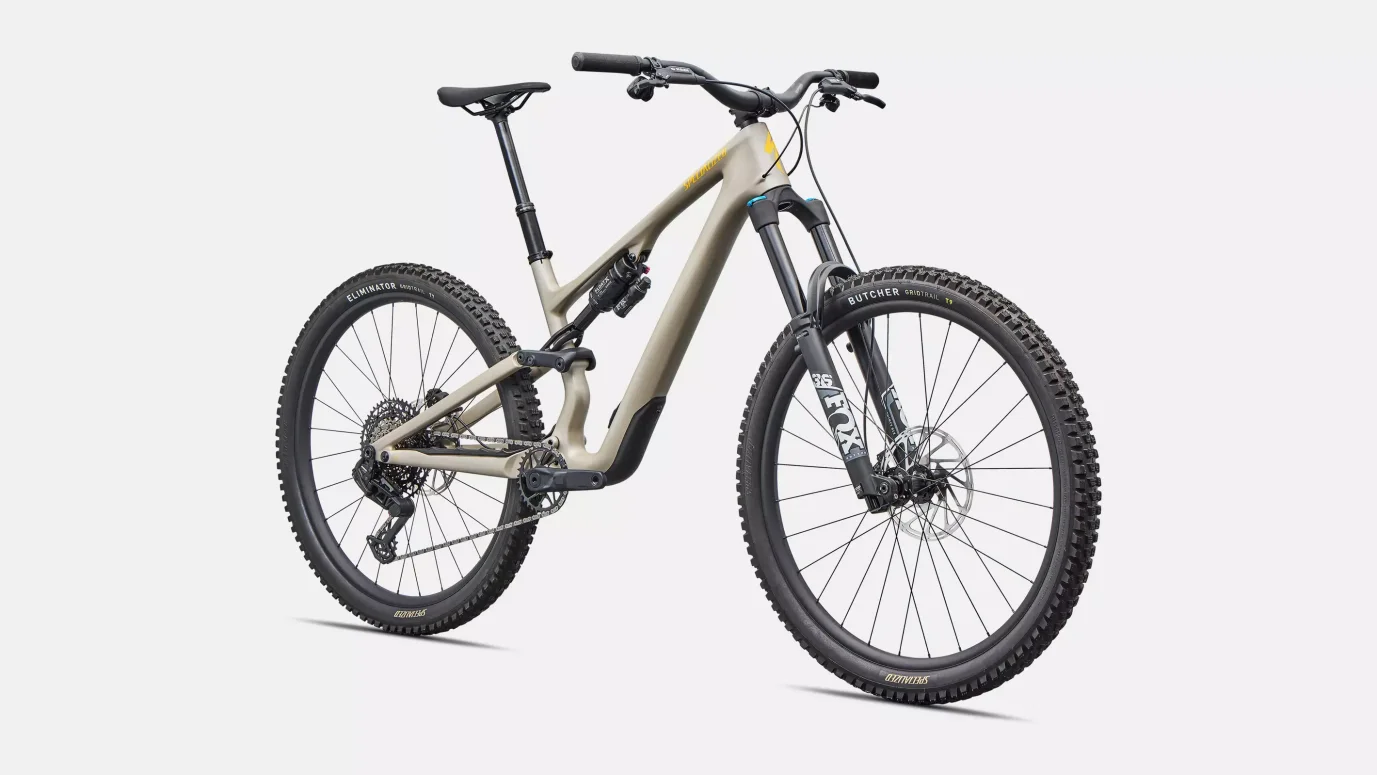 אופני הרים שיכוך מלא STUMPJUMPER 15 EVO COMP SNDSTNMET/CALSUN S5