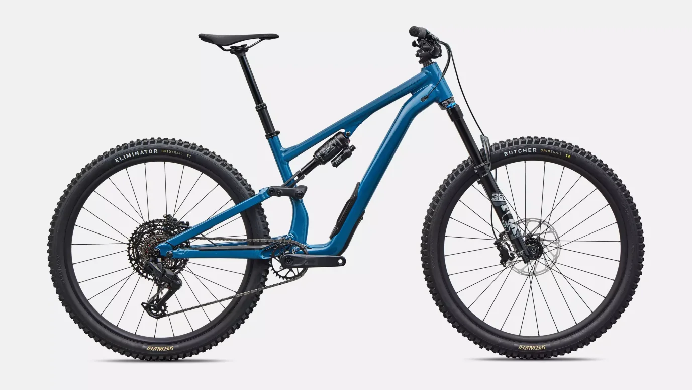 אופני הרים שיכוך מלא STUMPJUMPER 15 COMP ALLOY GRYBLU/CSTBLUMET S3
