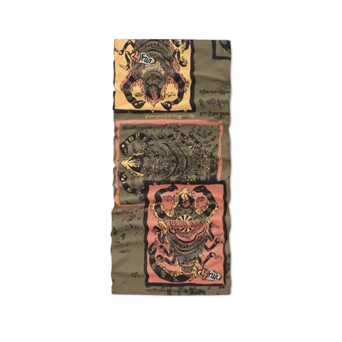 בנדנה/באף חום/ורוד  FUN-4