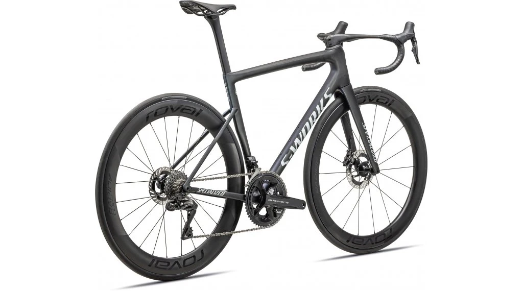 אופני כביש Tarmac Sl8 Sw Di2 Carb/Metsphr/Metwhtsil 52