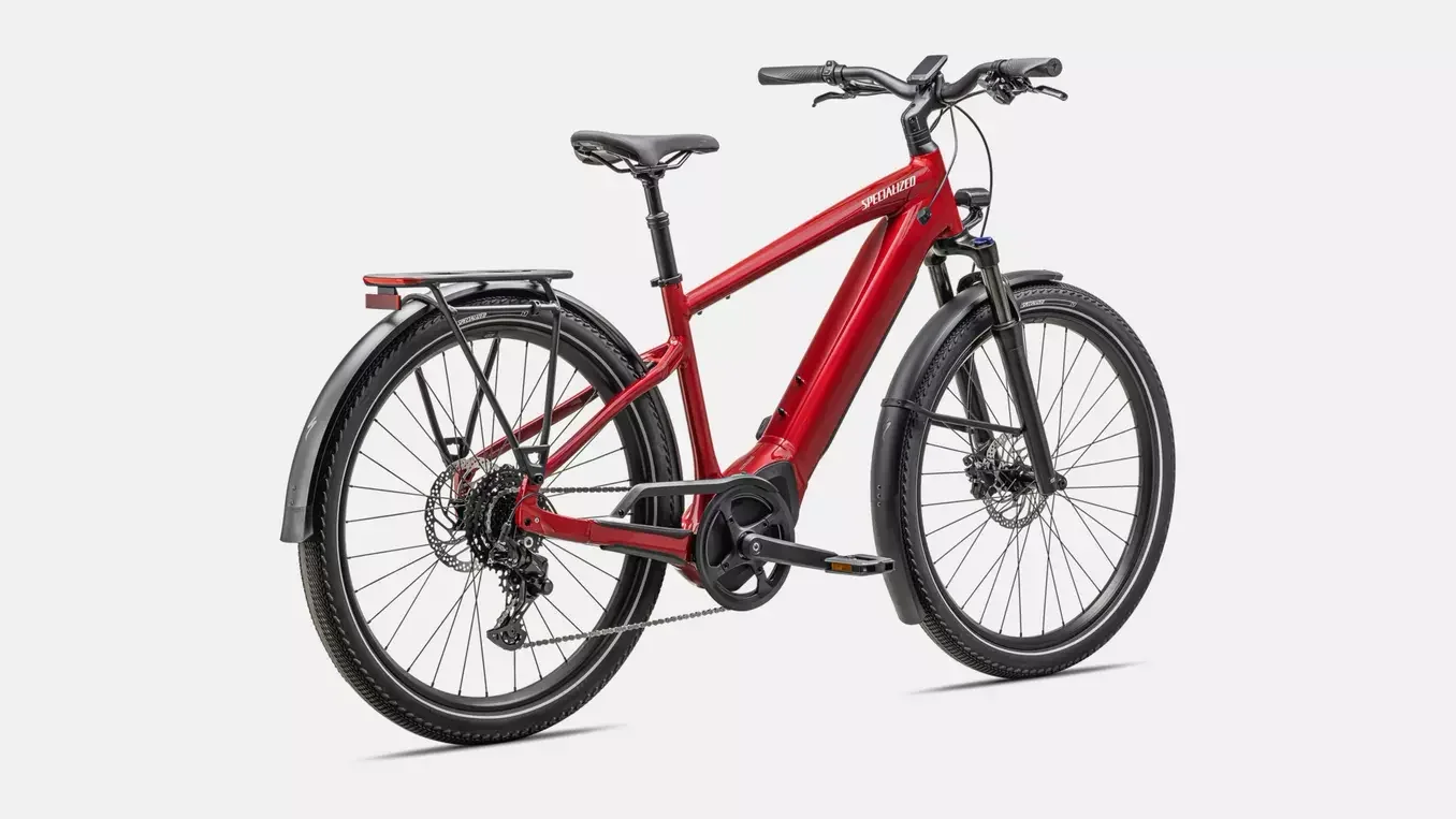 אופני עיר חשמליים VADO 4.0 NB REDTNT/SILREFL L