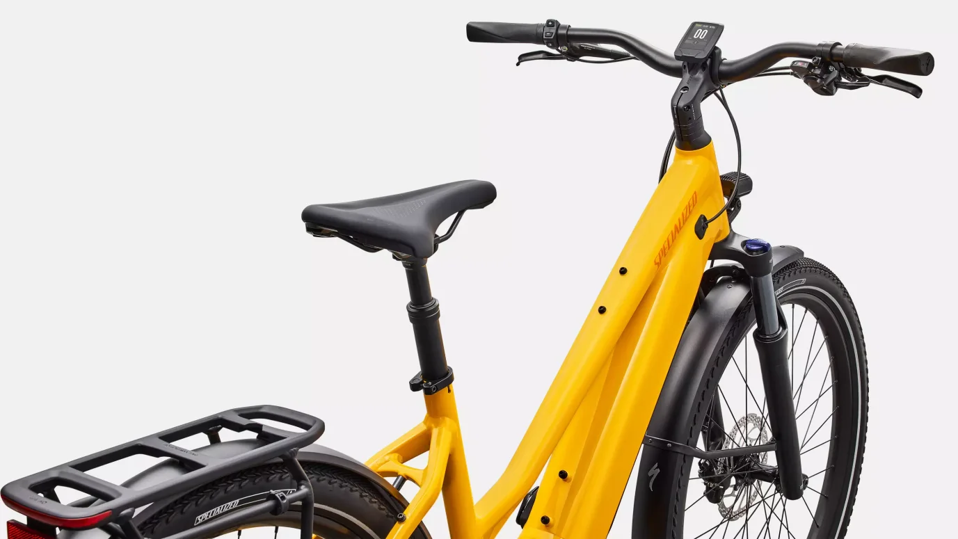 אופני עיר חשמליים VADO 4.0 ST NB CALSUN/ORGZST M