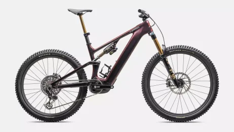 אופני הרים חשמליים LEVO SW CARBON G4 NB REDPRL/BLK/METWHTSIL S2