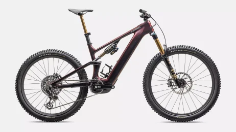 אופני הרים חשמליים LEVO SW CARBON G4 NB REDPRL/BLK/METWHTSIL S4