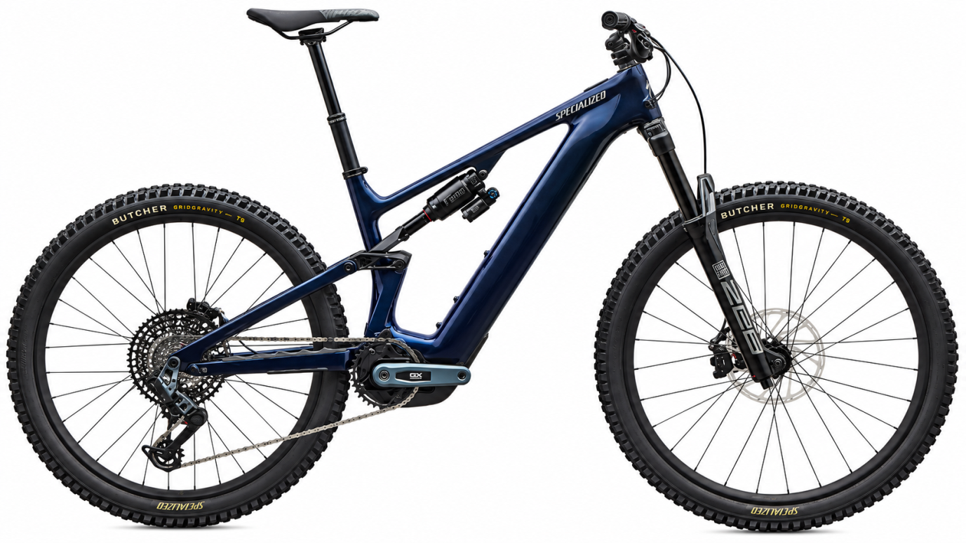 אופני הרים חשמליים LEVO EXPERT CARBON G4 NB METDPMRNBLU/SILDST S2