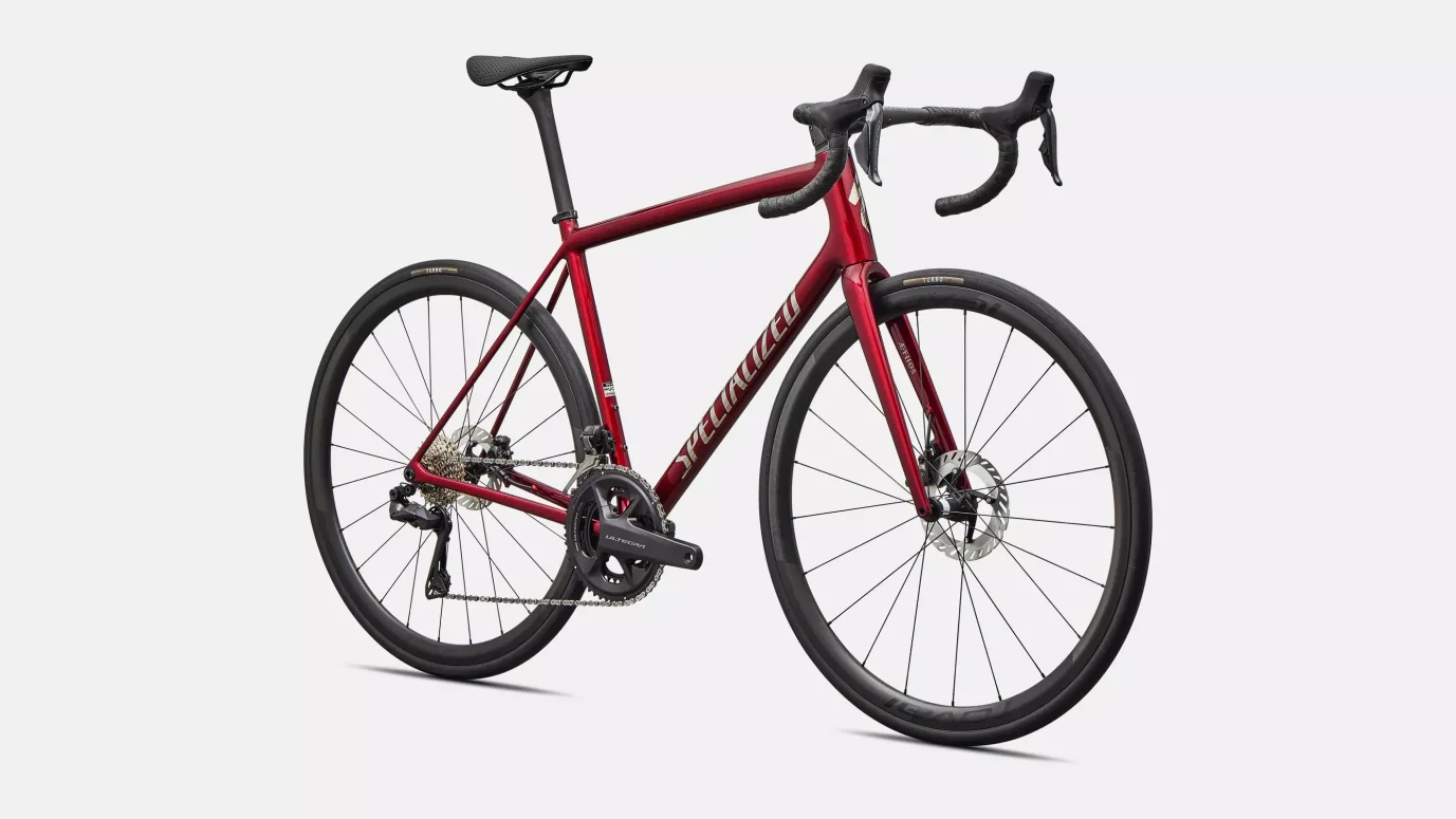 אופני כביש AETHOS PRO DI2 REDSKY/CHRM 54