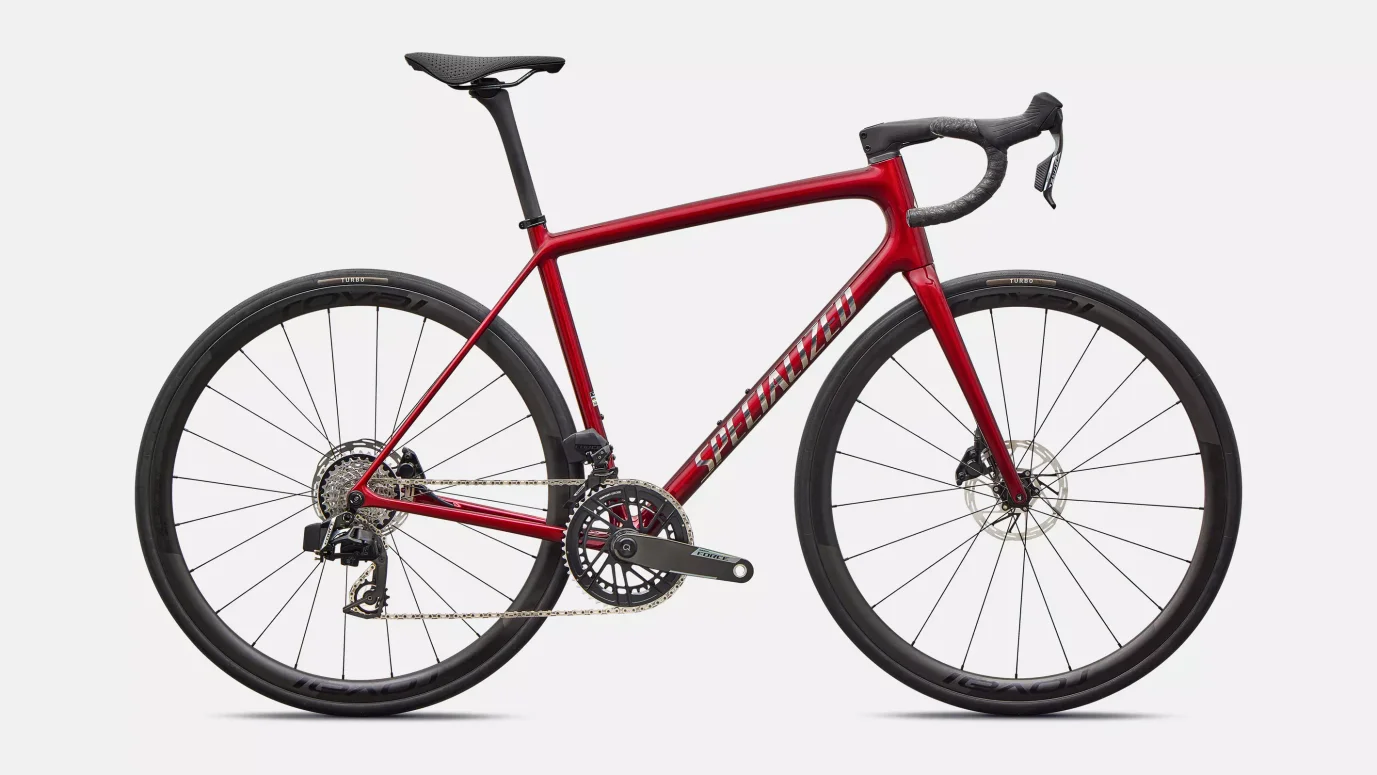 אופני כביש AETHOS PRO AXS REDSKY/CHRM 54