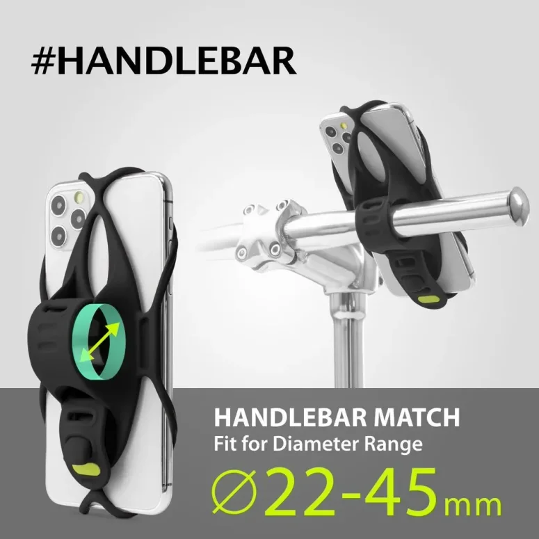 מחזיק לסלולר Bike Tie 4-Black