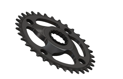 34T Narrow wide Chainring for Bosch CX ebike Hyperglide+ Compatible