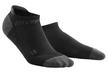 גרב 3.0 נסתרת שחור לאישה CEP no show socks 3.0, black/dark grey,women