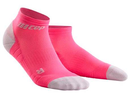 גרב 3.0 קרסול ורוד לאישה CEP low cut socks 3.0, rose/light grey,women