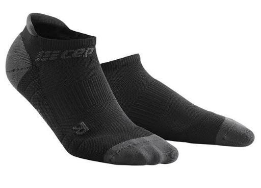 גרב 3.0 נסתרת שחור לגבר CEP no show socks 3.0, black/dark grey,men
