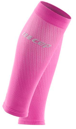 שרוול ורוד לאישה CEP ultralight calf sleeves*, electric pink/light grey, women