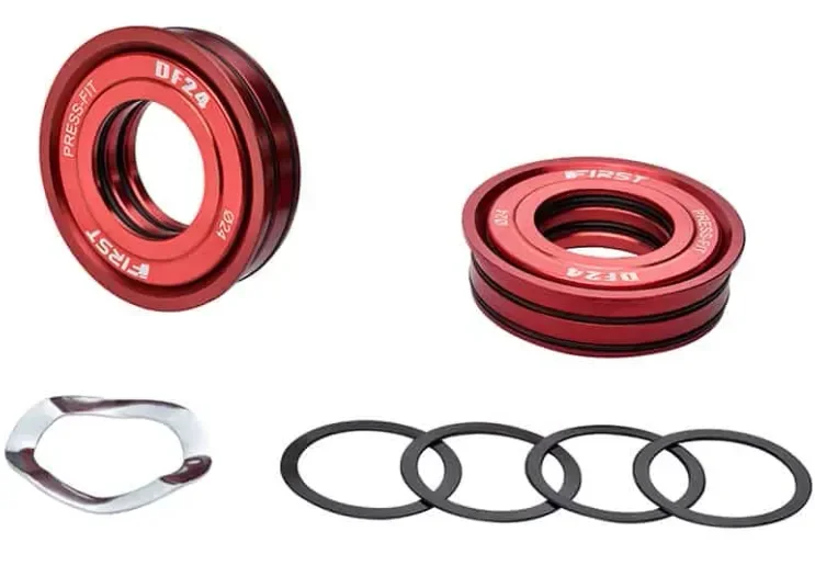 PRESS-FIT BB SET DF24ES ADAPTER OD 46MM SHIMANO 86