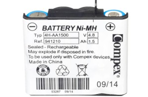 בטריה לקומפקס Compex battery