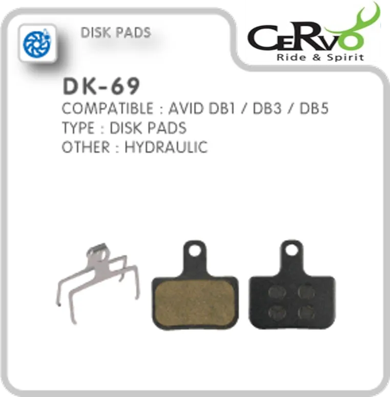 רפידות AVID SRAM DB1,DB3,DB5