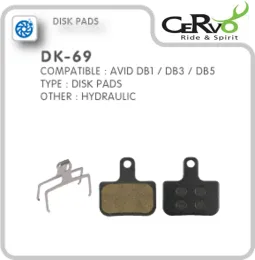 רפידות AVID SRAM DB1,DB3,DB5