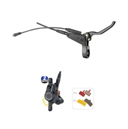 סט ברקס +רוטור לחשמלי 203-180 ULINK MTB GL-HD-EM100-2P