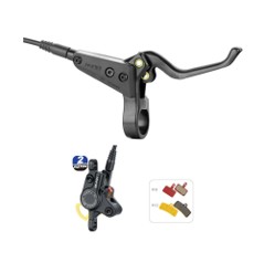 סט ברקס +רוטור 180-160 -  ULINK MTB DK23 M100 -2P-HD