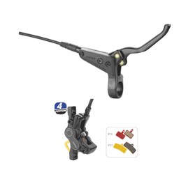 סט ברקס +רוטור 180-160 ULINK MTB GL-HD-M100-4P