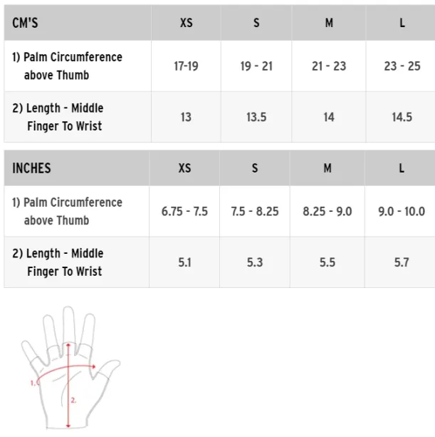 Cycology day of the living Sgloves M כפפות רכיבה קצרות מידה