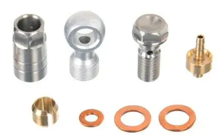 חיבור לצינור בלם הידראולי 90 Deg Connector Complete - 5mm