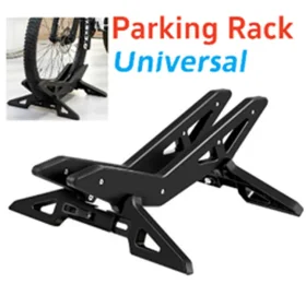 מעמד חניה לאופניים בצבע שחור Bicycle parking rack PRK388