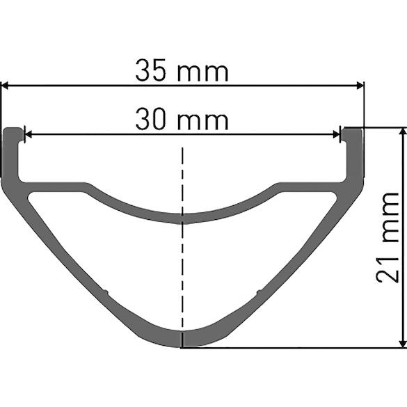 חישוק EX 511 29  30MM 28H