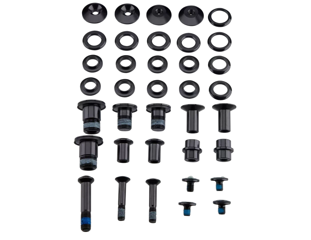 ערכת ברגים My21 Sj Evo, Carbon Frame, Suspension Pivot Bolt Kit  (W/ Pivot Spacers)