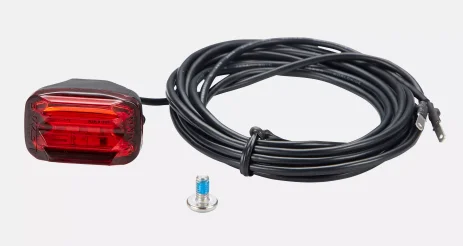 פנס אחורי  Lgt Rear, Lezyne, Ebike Rear Fender Stvzo, 11 Lumens / 12V, Fender Mounted, W/ Faston Con