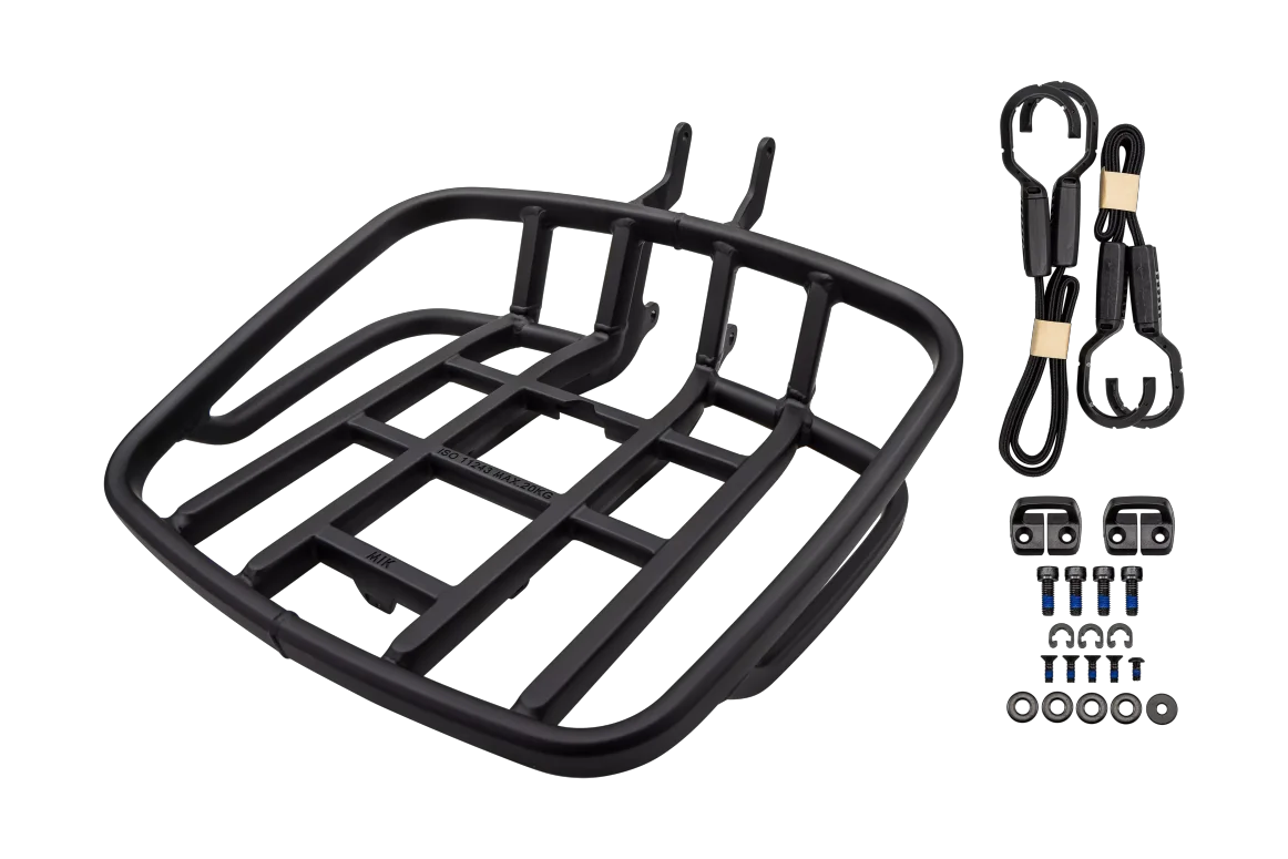 CRR MY24 PORTO, FRONT RACK, HEADTUBE MOUNTED, W/ MOUNTING HARDWARE