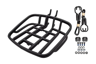 CRR MY24 PORTO, FRONT RACK, HEADTUBE MOUNTED, W/ MOUNTING HARDWARE