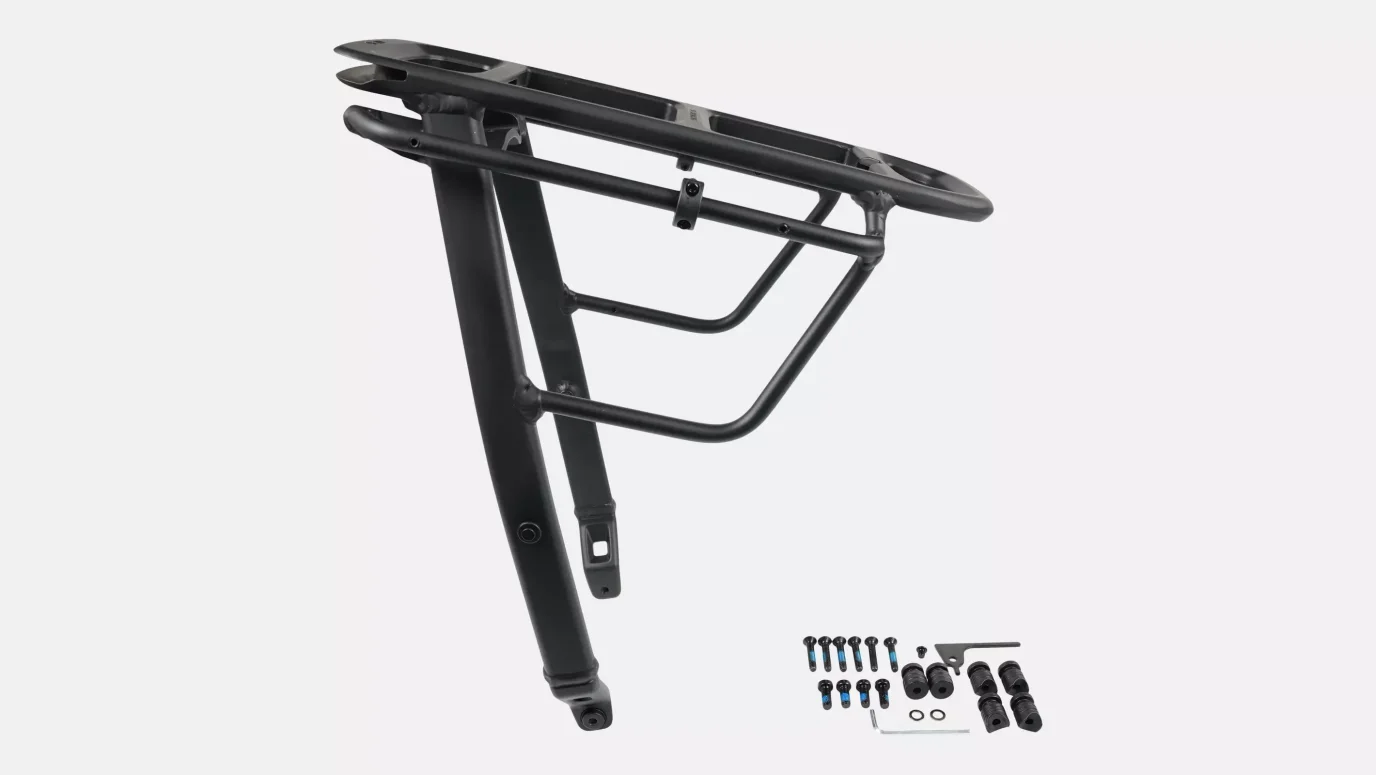 סבל לאופני VADO CRR MY24 VADO SL (GEN.2), REAR RACK W/ HARDWARE, 700C, ALLOY, MIK COMPATIBLE, BLACK
