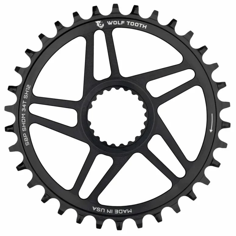 גלגל ש'SHDM32-BST-SH12  DIRECT MOUNT CHAINRINGS FOR SHIMANO CRANKS BOOST 3MM OPSET 32TDROP STOP ST
