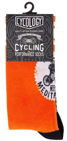 Cycology miles R my meditation Socks גרבי רכיבת אופניים