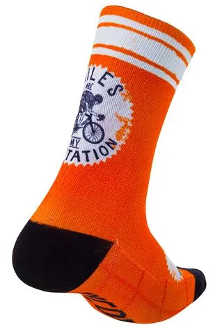 Cycology miles R my meditation Socks גרבי רכיבת אופניים