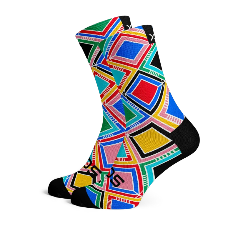 Zulu Heritage Crew Socks 'גרבי רכיבה במידה לארג