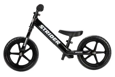 אופני איזון Strider12 Sport Black