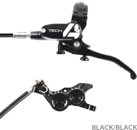 סט בלם Hope Tech 4 V4 - No Rotor - Black/Black - L/H