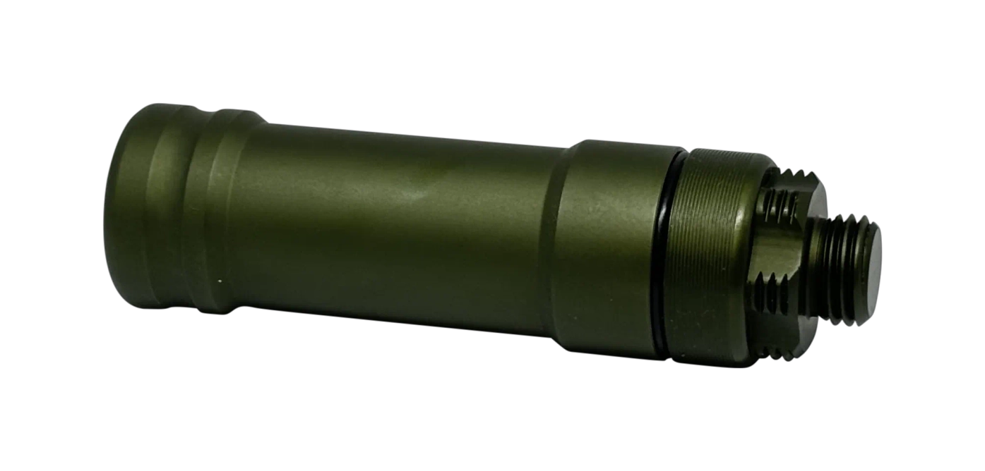 ערכת מיני לתיקון צמיג טיובלס בצבע ירוק עם אפשרות הברגה למתן CO2