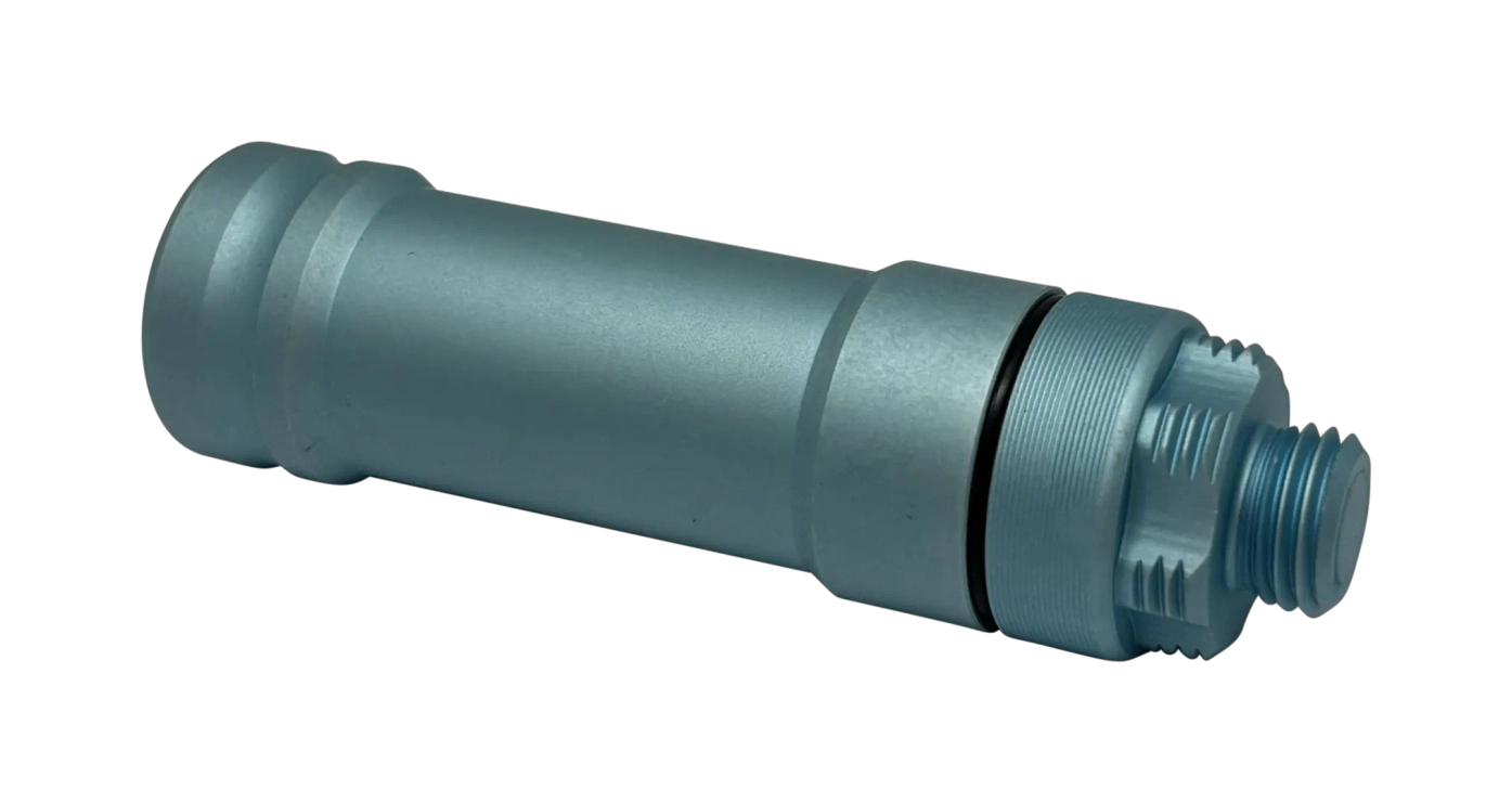 ערכת מיני לתיקון צמיג טיובלס בצבע תכלת עם אפשרות הברגה למתן CO2