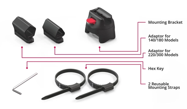 תושבת למנעול Mounting Bracket U